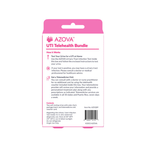 AZOVA UTI Telehealth Bundle