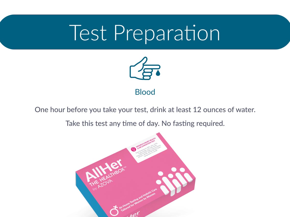 Women's Heart Health & Inflammation Test